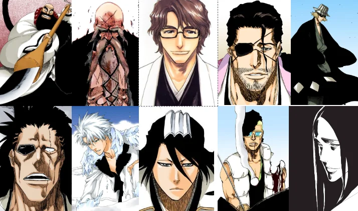 image des personnages de bleach