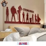 Autocollant muraux One Piece, Décoration en acrylique Equipage au Chapeau de Paille - Bleach Web
