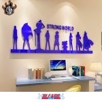 Autocollant muraux One Piece, Décoration en acrylique Equipage au Chapeau de Paille - Bleach Web