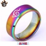 bagues-konoha-bagues-en-acier-inoxydable-179136 Bagues Konoha, Bagues en acier inoxydable - Bleach Web