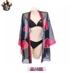 Maillot de Bain 3 pièces à imprimé Akatsuki, Kimono pour femmes - Bleach Web