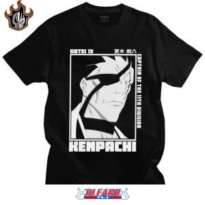 T-shirt Bleach Zaraki Kenpachi - Bleach Web