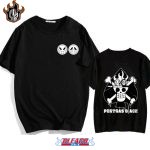 T-Shirt One Piece Oversize Spade Pirates - Bleach Web