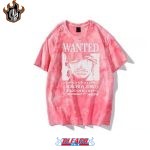 T-shirt Roronoa Zoro, T-Shirt Wanted One Piece style délavé - Bleach Web