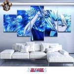 Toile Bleach Tôshiro Hitsugaya, Panneaux Canvas 5 pièces - Bleach Web