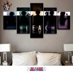 Toiles murale Bleach logo 5 pièces - Bleach Web