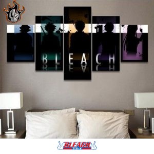 Toiles murale Bleach logo 5 pièces - Bleach Web
