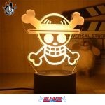 Veilleuse multicolore One Piece Chapeau de Paille - Bleach Web