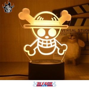 Veilleuse multicolore One Piece Chapeau de Paille - Bleach Web